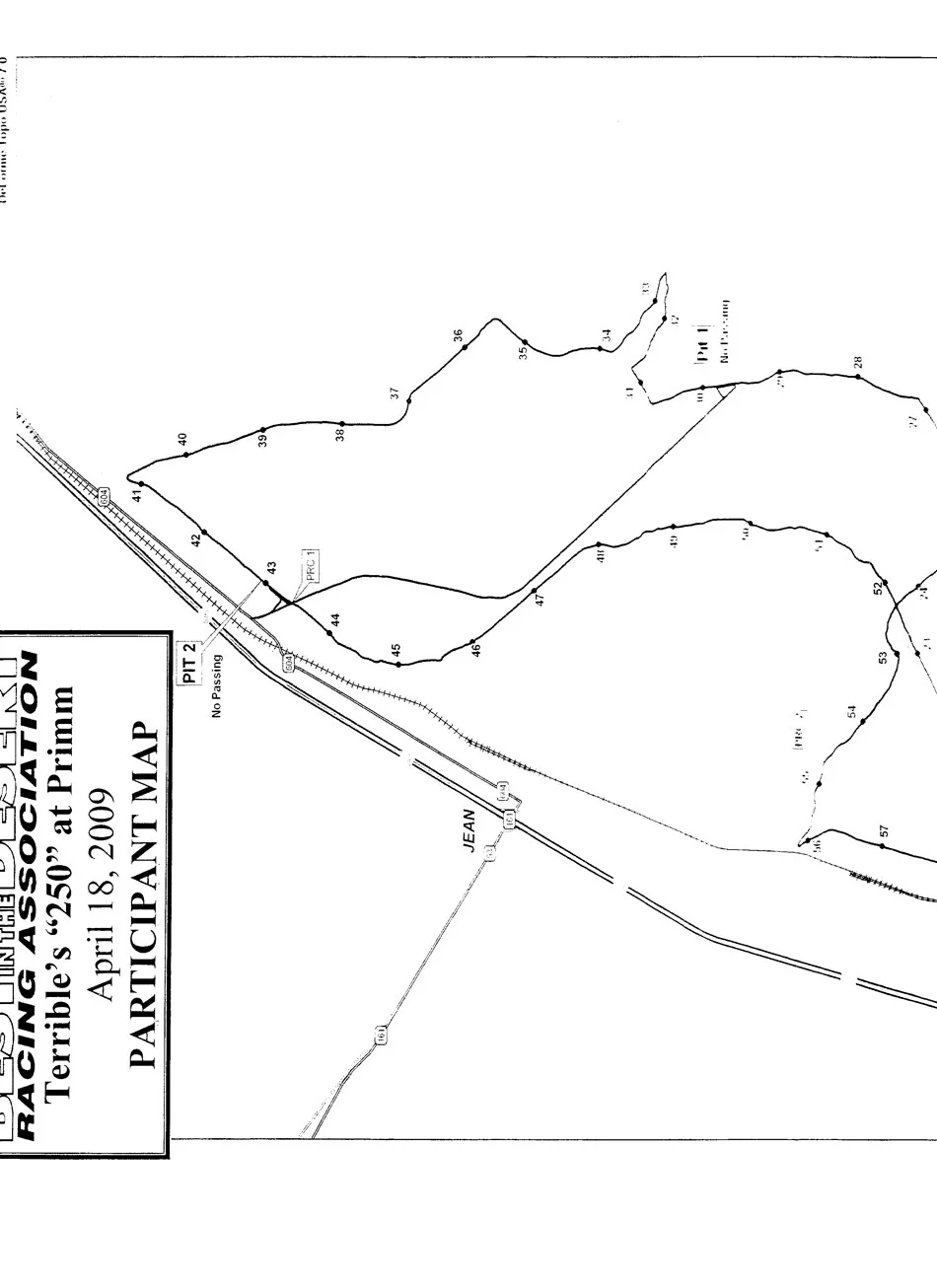 Tt Racer Map TT250 BITD Race Map | race-deZert