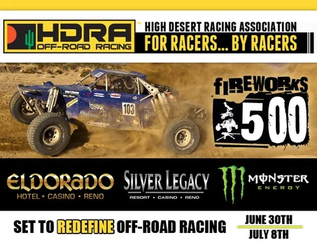 HDRA Set to Redefine Off-Road Racing - Eldorado Fireworks 500 | race-deZert