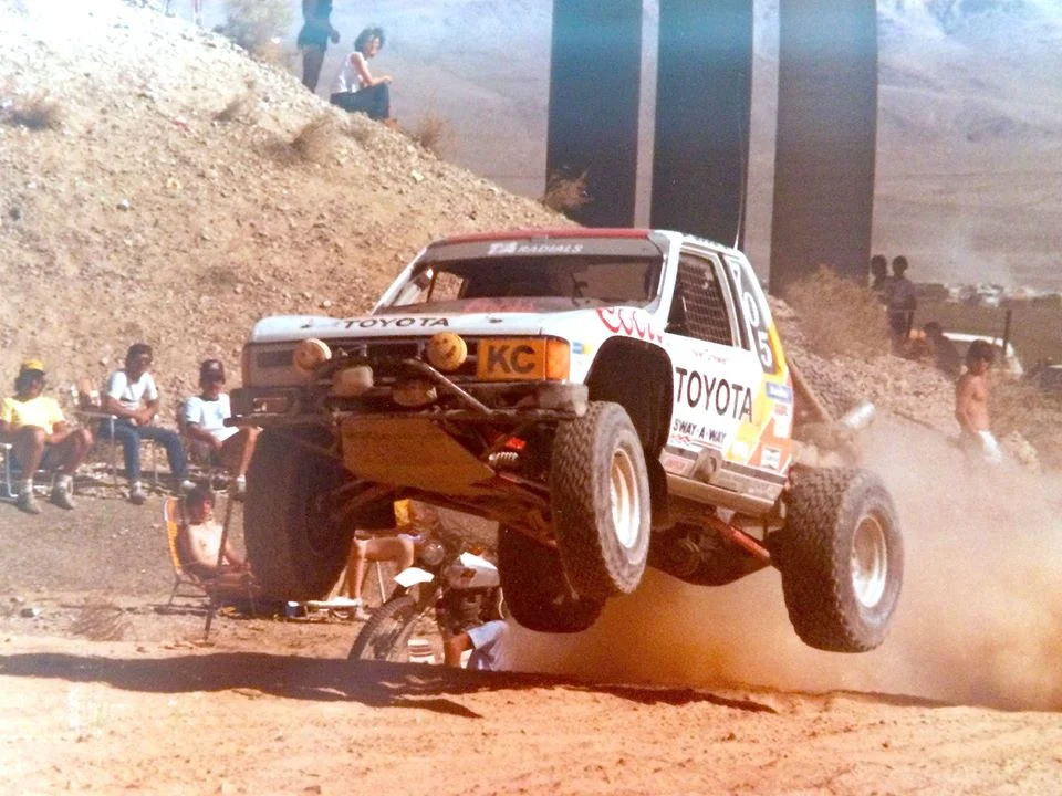 Ivan Stewart ‘Our Minds Are Always Racing’ Toyota Motorsports Poster – 10 X 28 Inches