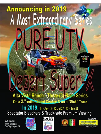 PURE UTV RACING TO THE NEXT LEVEL... | race-deZert