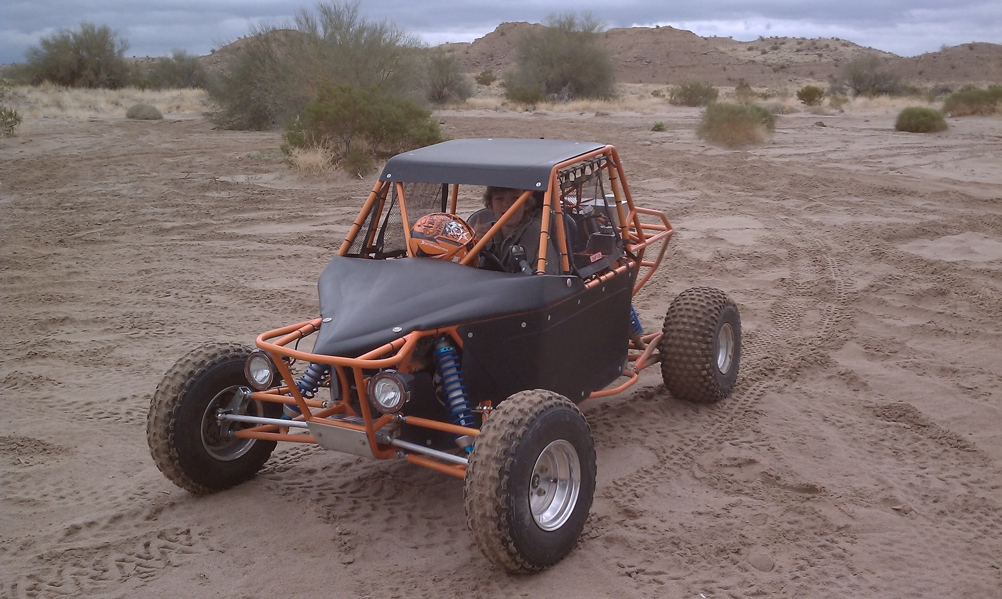 Trailing Racing Trailing Arms with dual ring & pinions - one at each wheel | race-deZert
