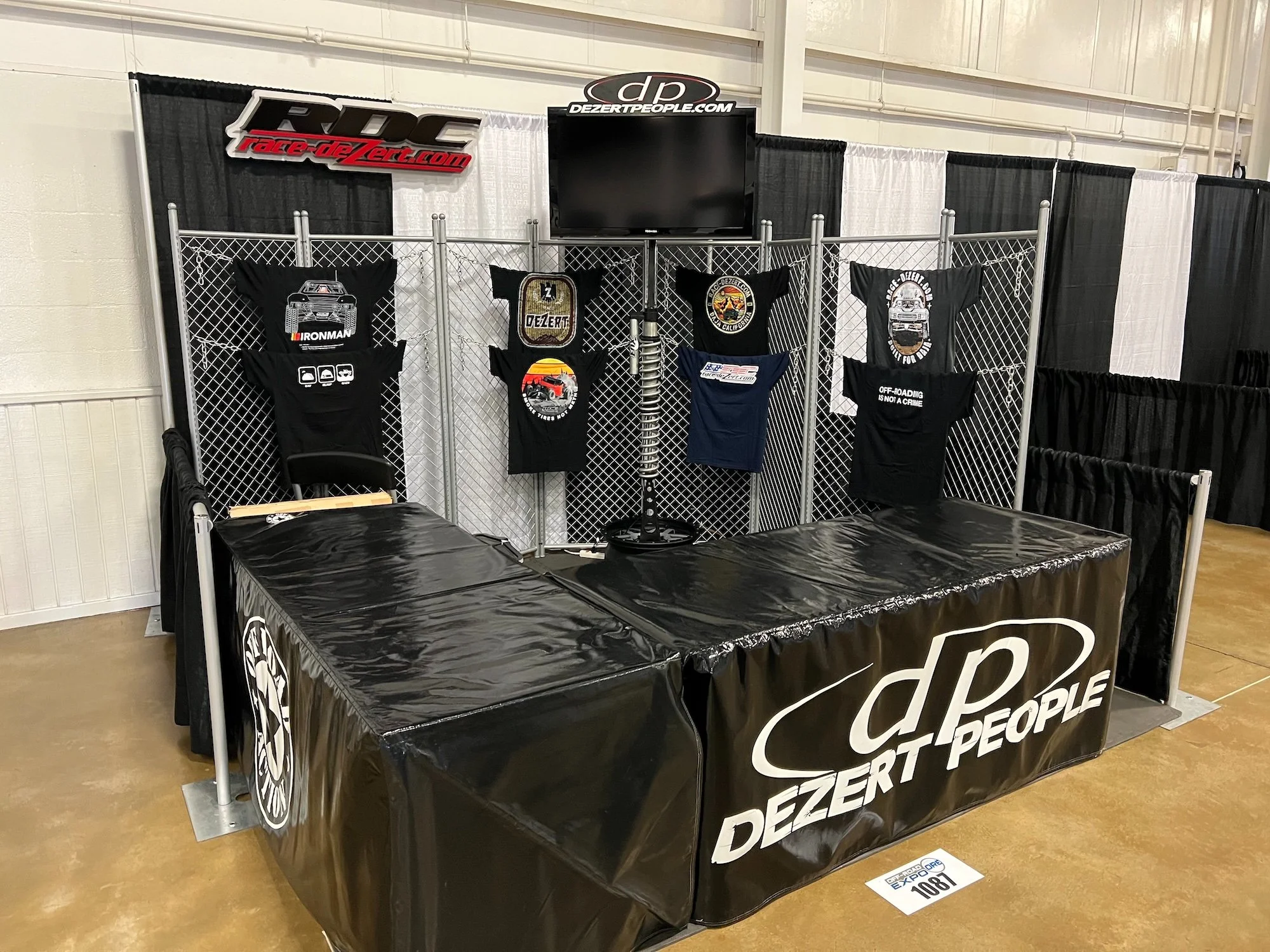 Rdm Booth News - RDC/DP booth at the Off-Road Expo this weekend | race-deZert